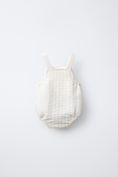 BODY À RAYURES - Écru de Zara - Image 1