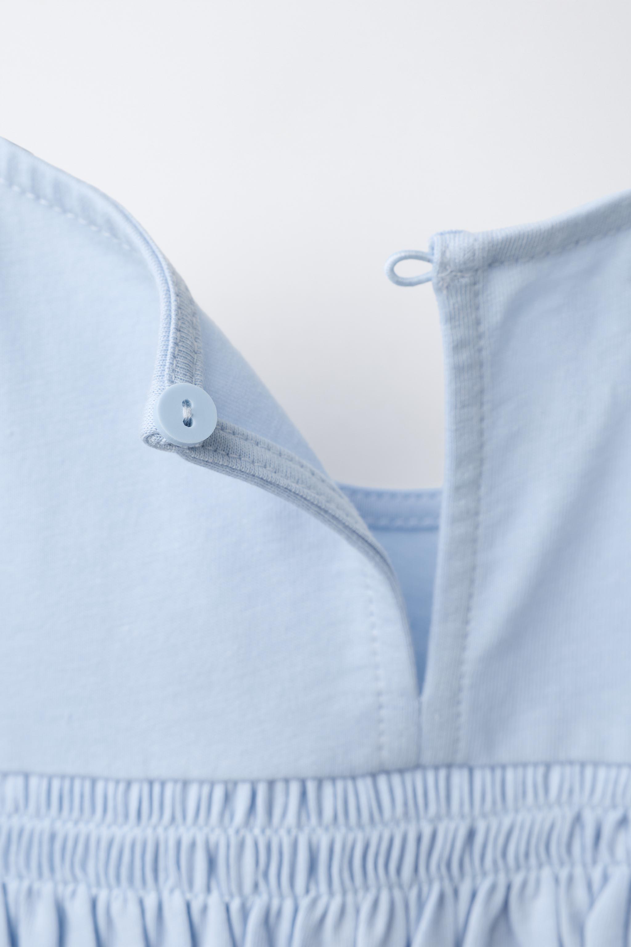 Детские футболки Zara RUFFLE DETAIL T-SHIRT — фото 4