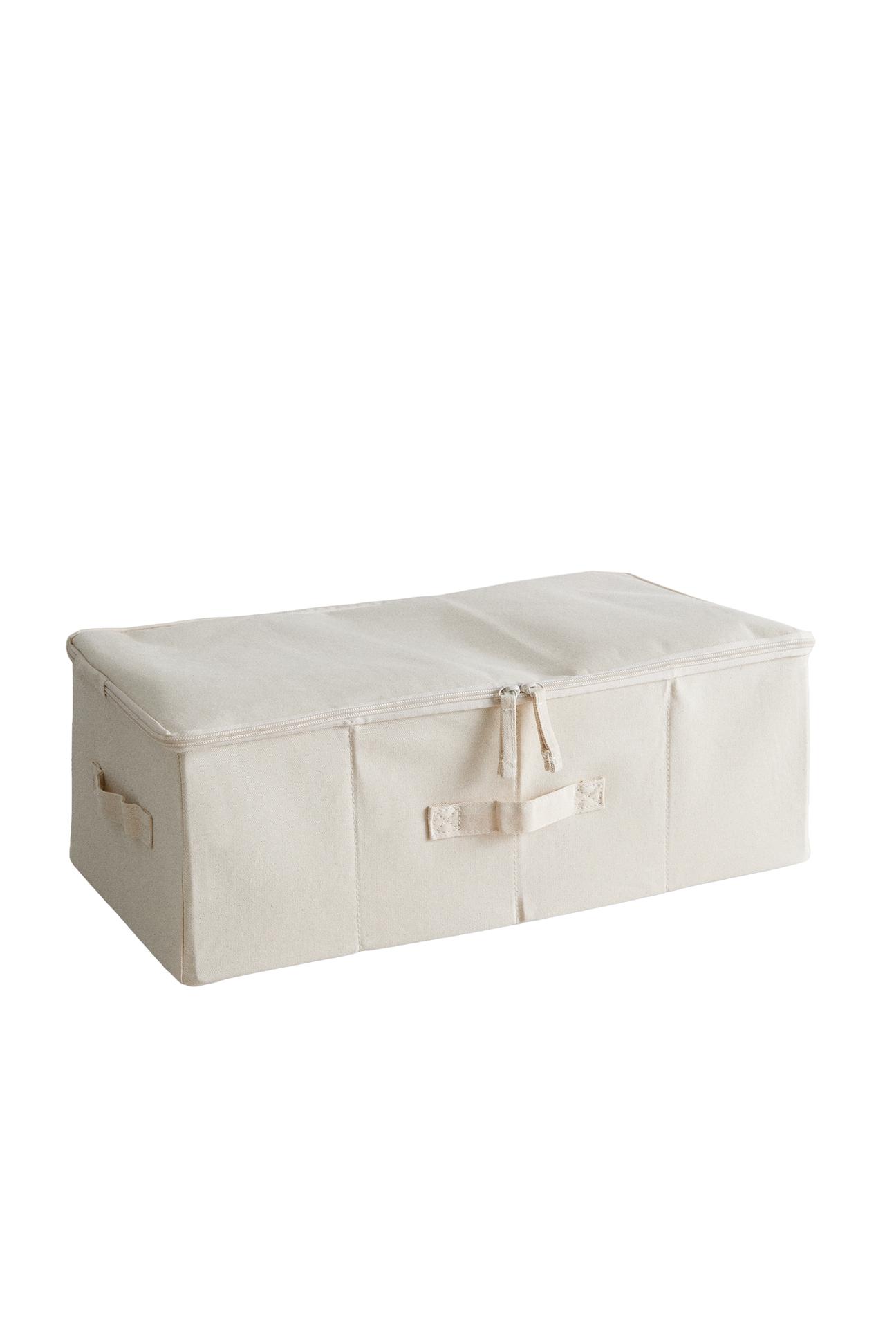 FOLDABLE RESIN-FINISH WARDROBE STORAGE BOX