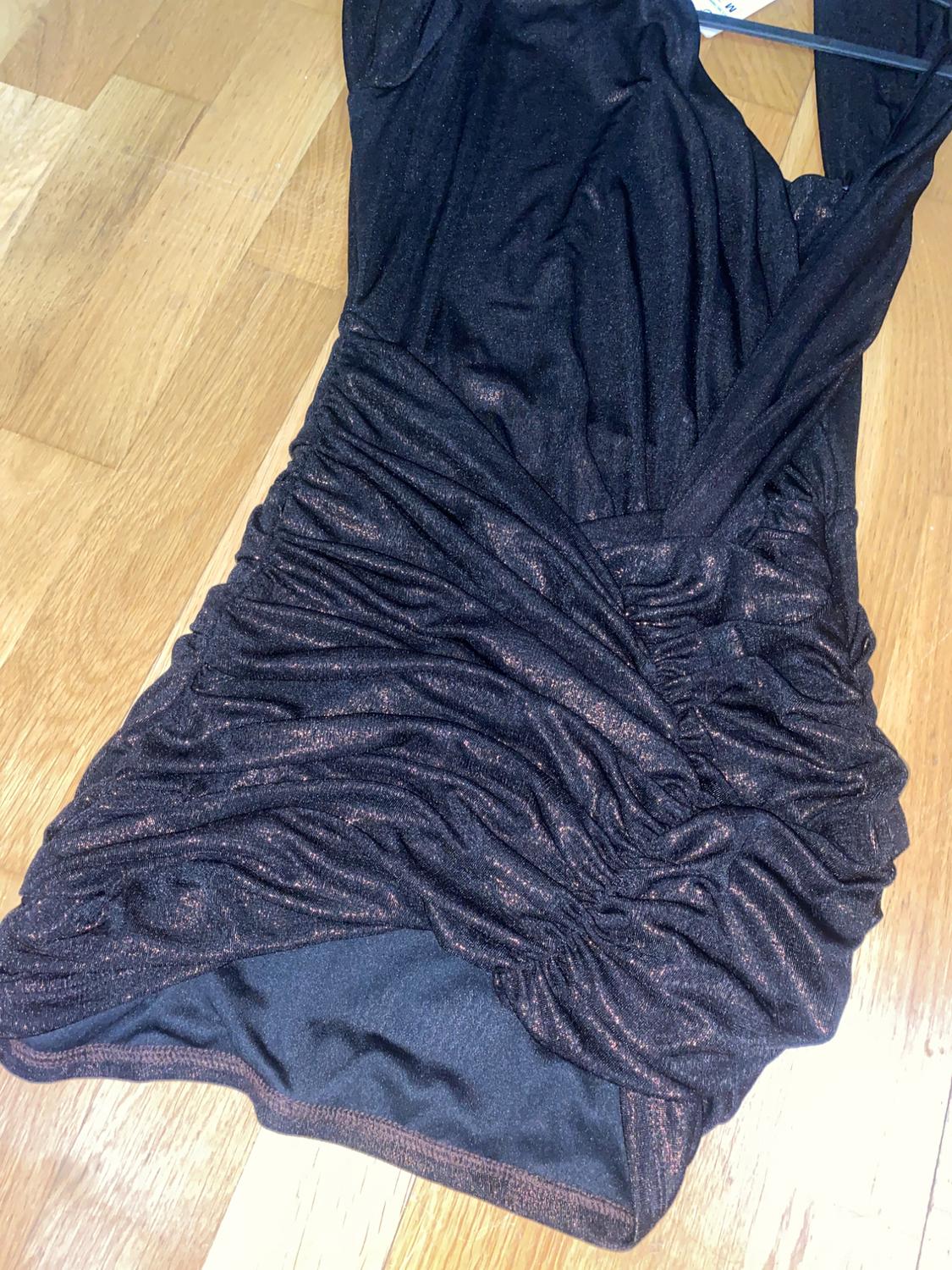 ASYMMETRIC DRESS WITH RHINESTONES - Image 5