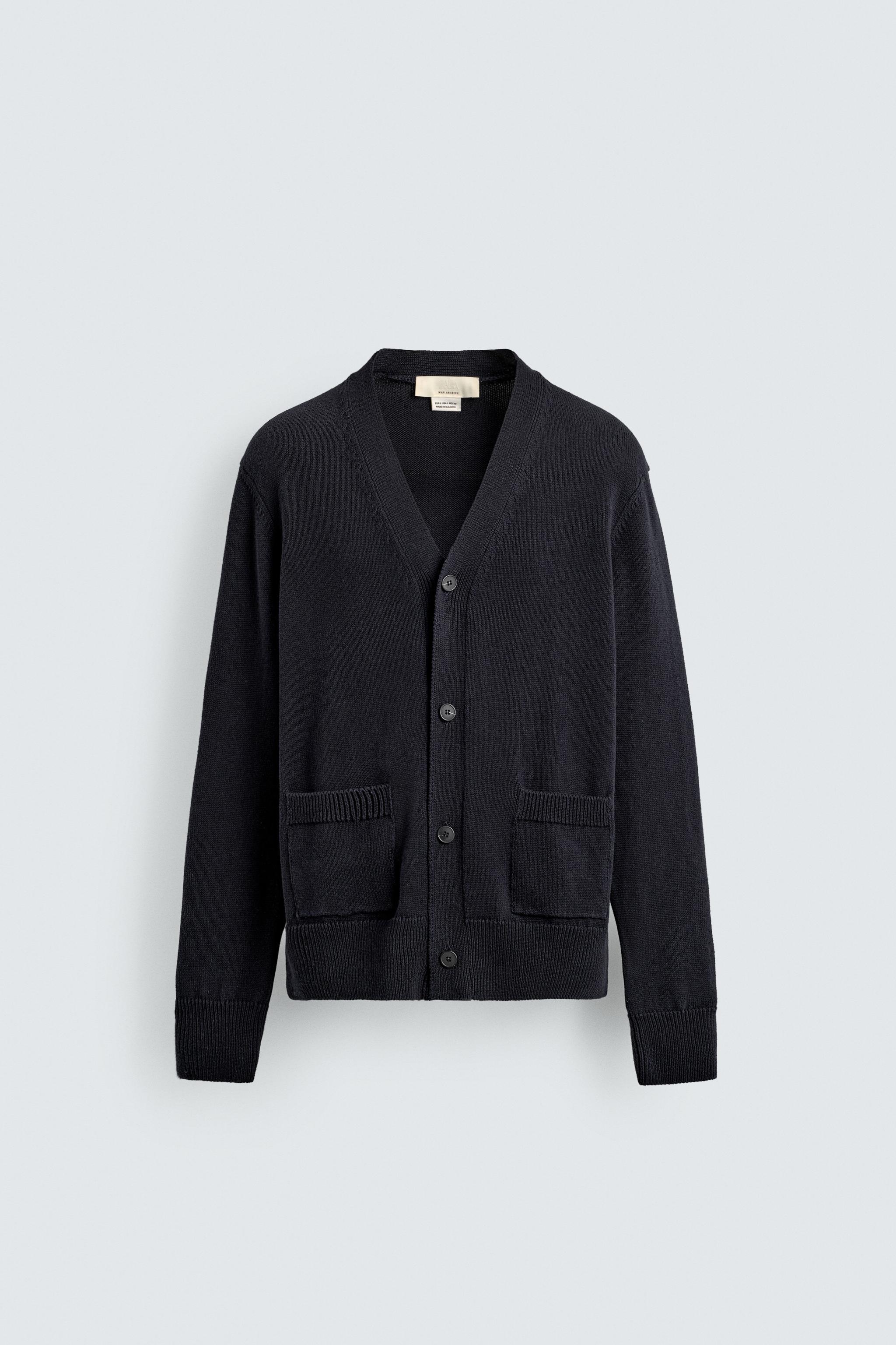 CARDIGAN COTON ET LIN