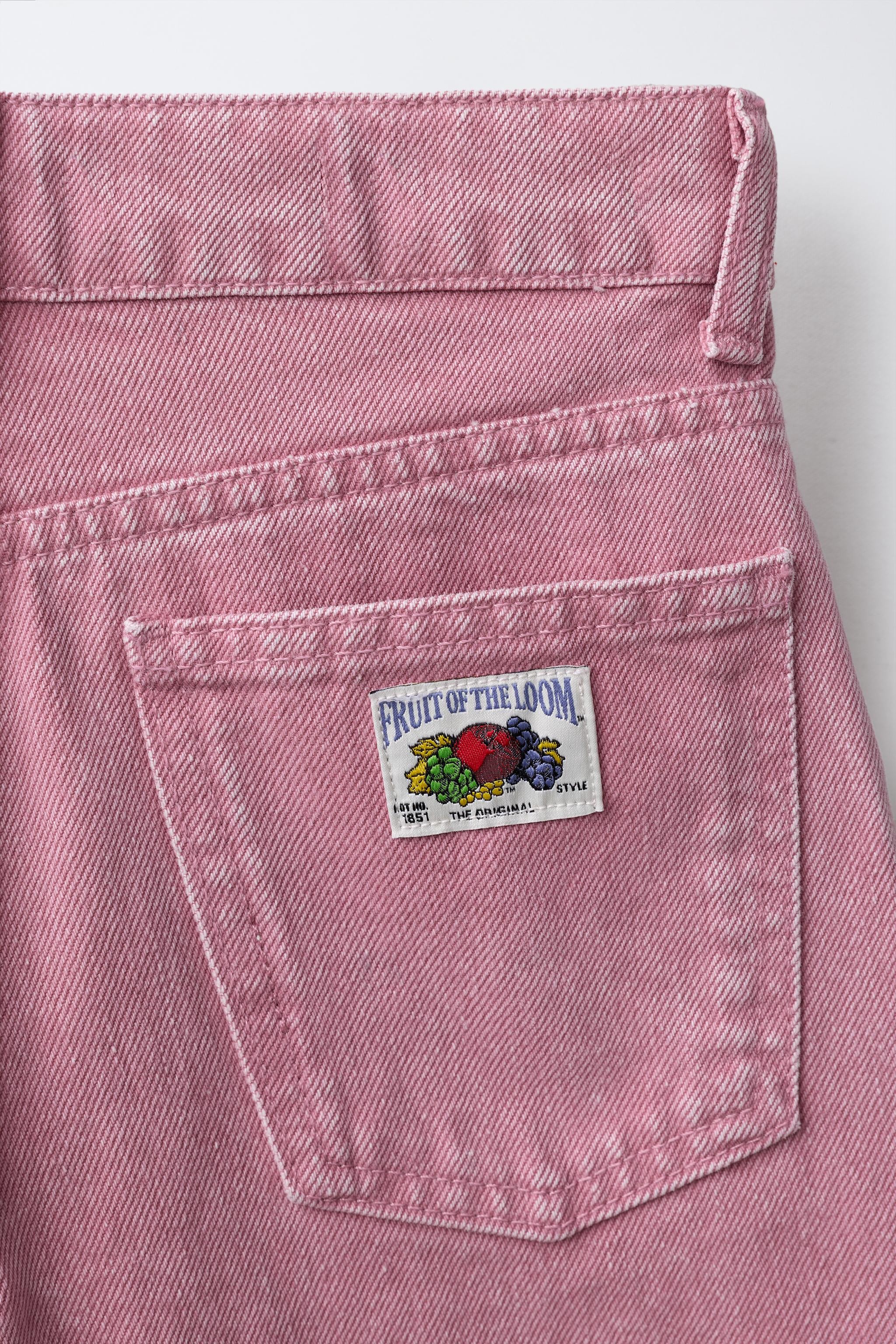 BERMUDA EN DENIM LONGUE FRUIT OF THE LOOM™