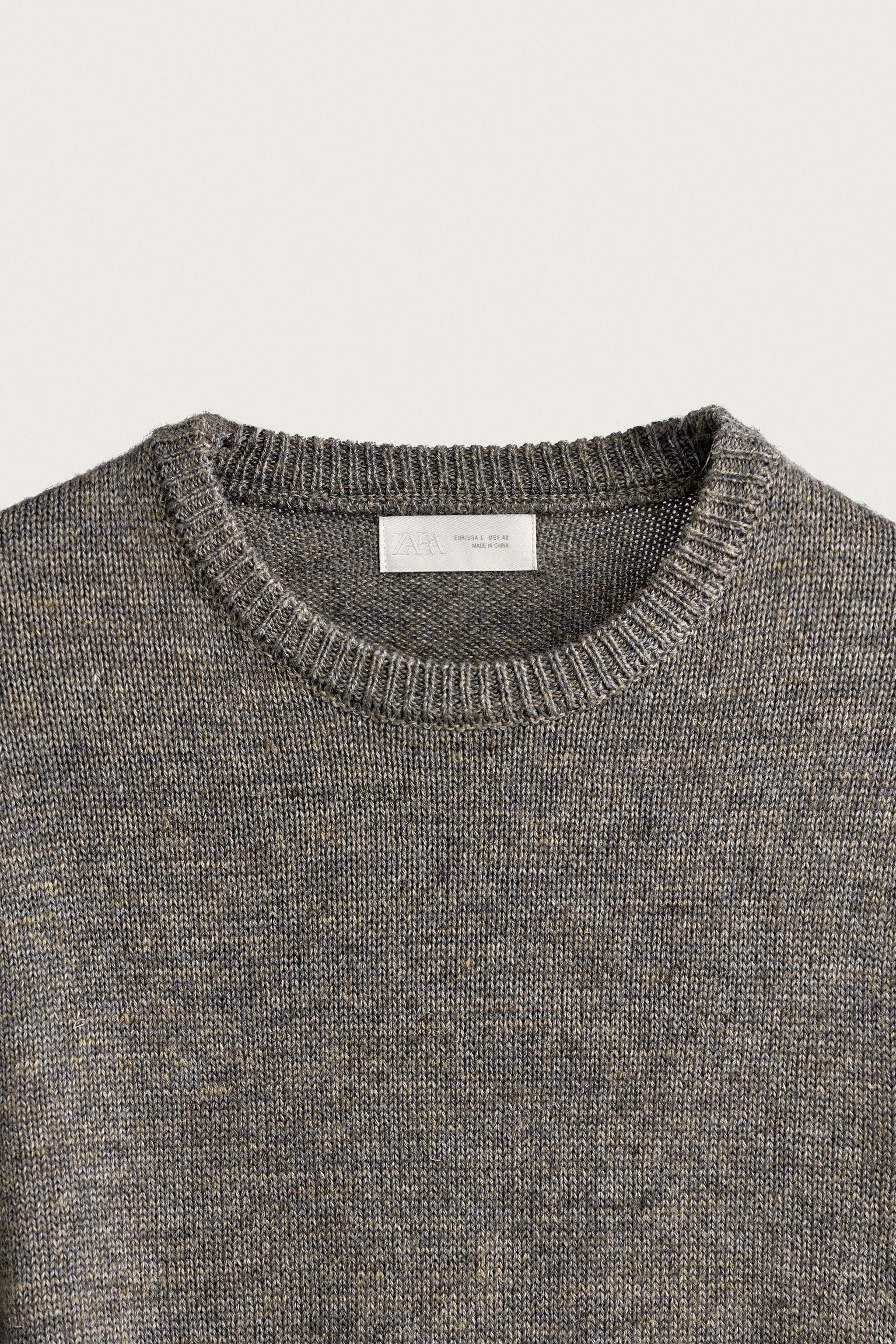 REGULAR FIT SWEATER WITH WOOL