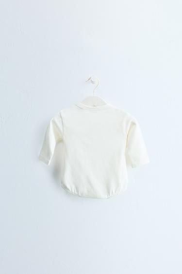 Zara Timeless - Solid-Color Bodysuit — Mid-ecru 2