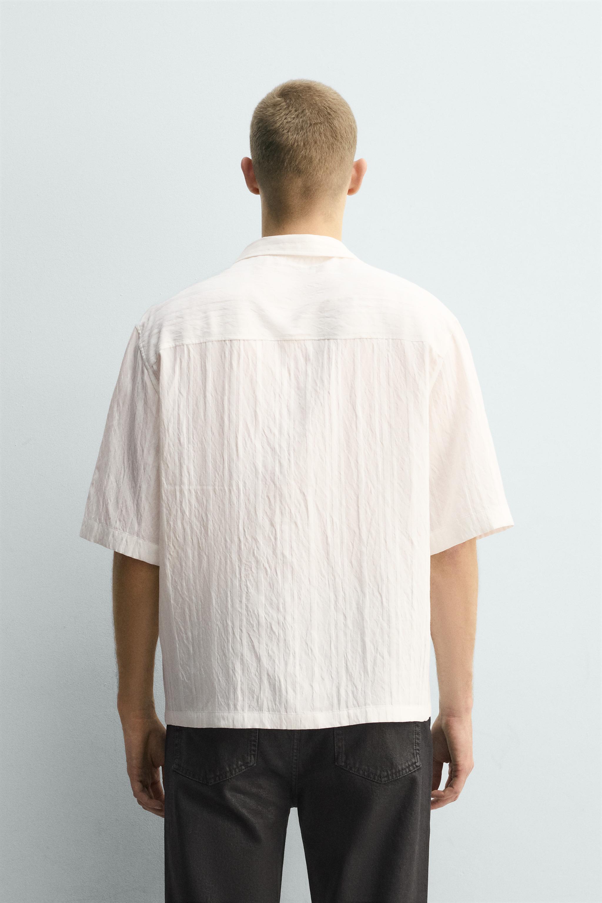 JACQUARD STRIPED SHIRT