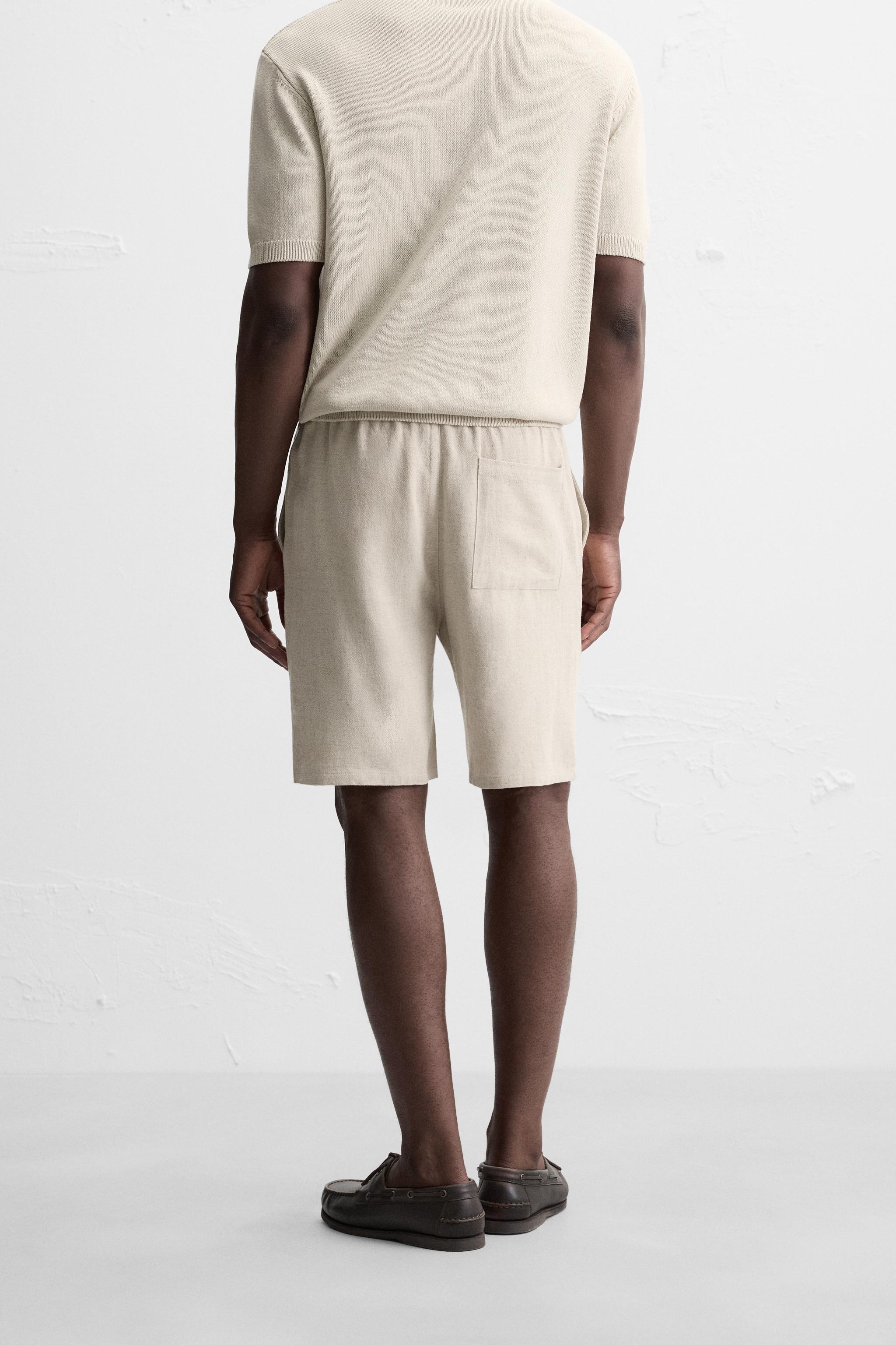 LINEN - VISCOSE SHORTS