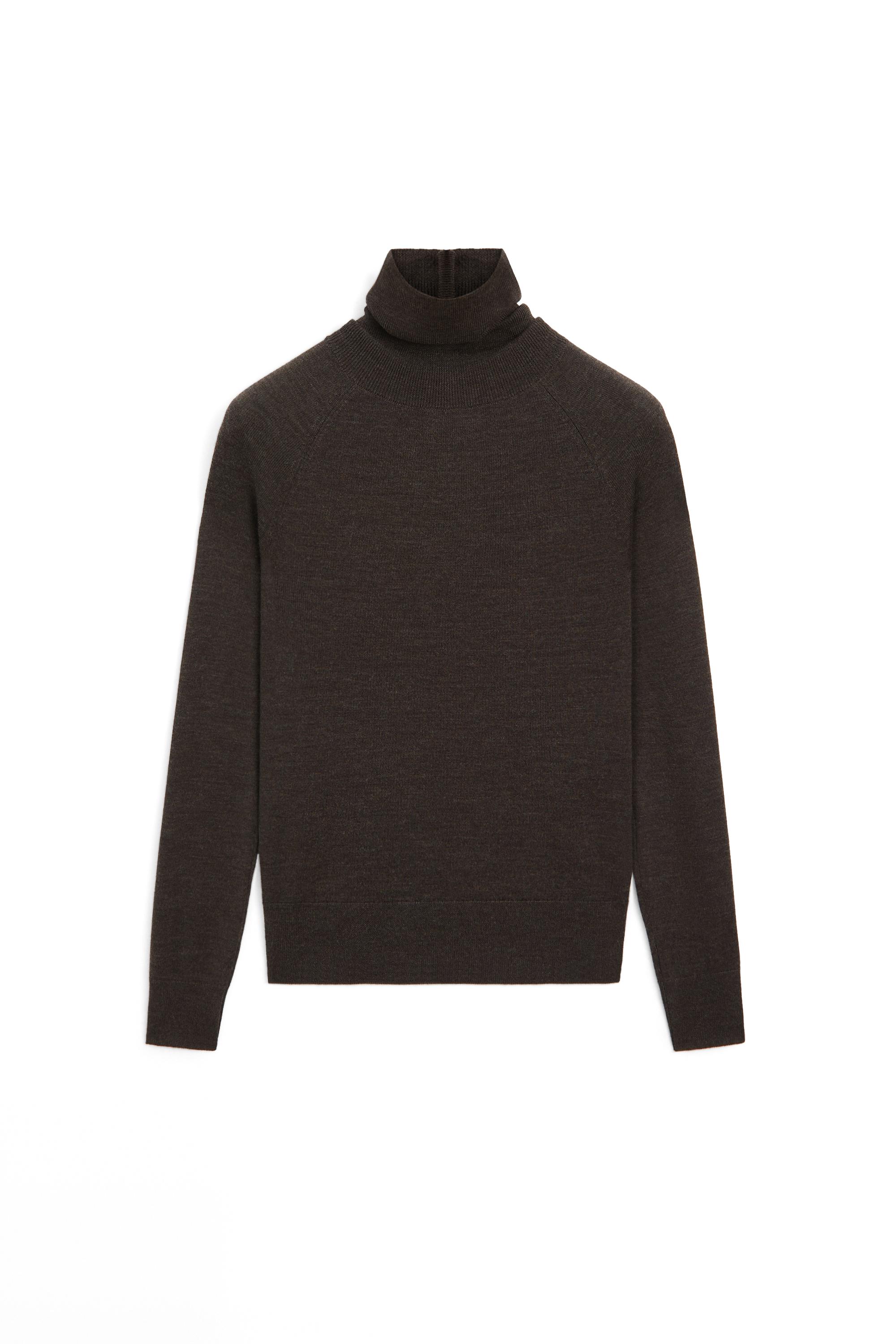100% wool button-detail knit sweater - LIMITED EDITION