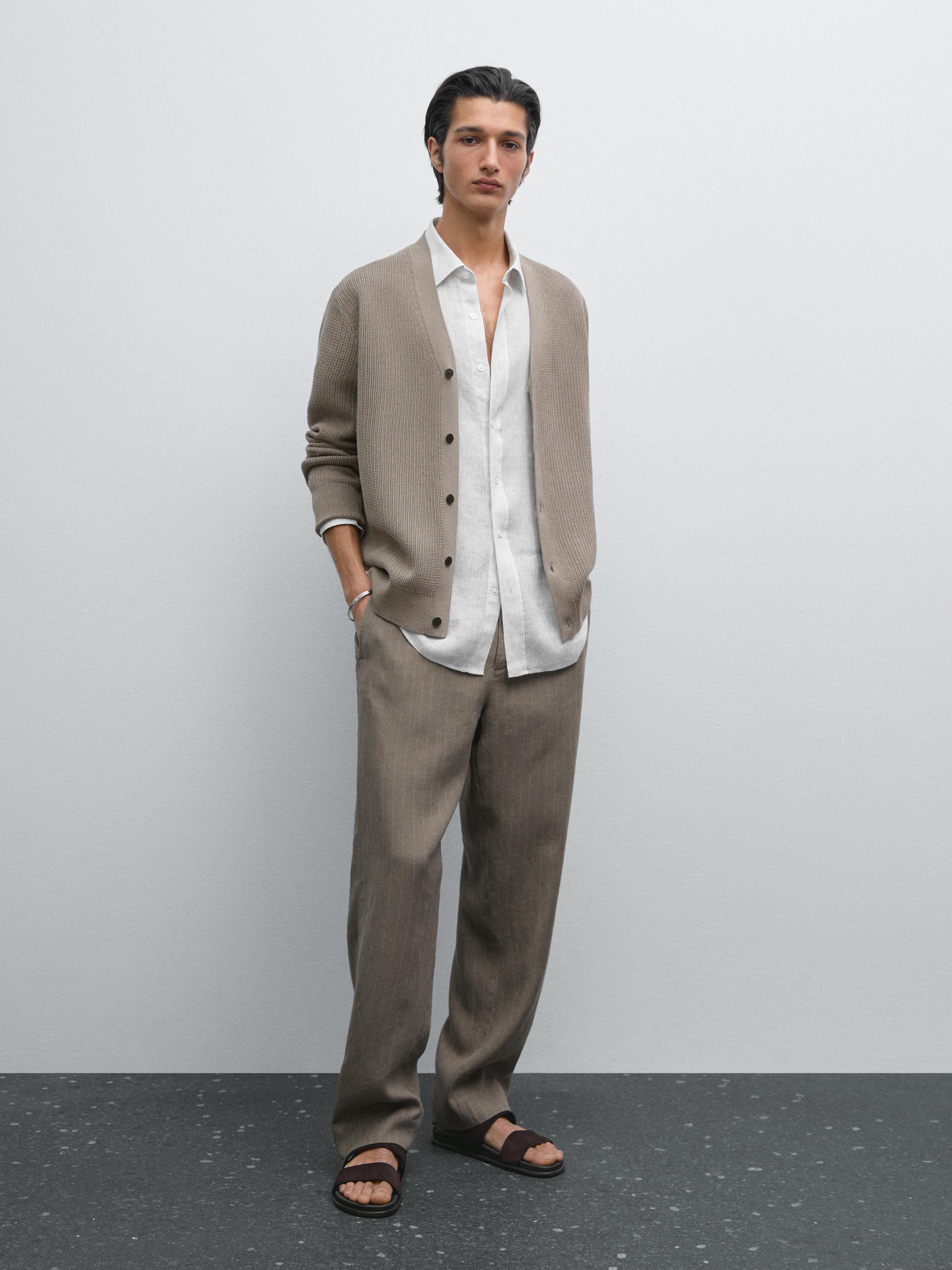 Cardigan 100 % coton