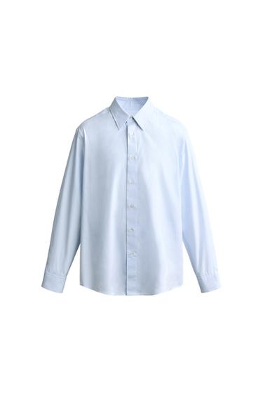 СОРОЧКА REGULAR FIT - Лазуровий Zara