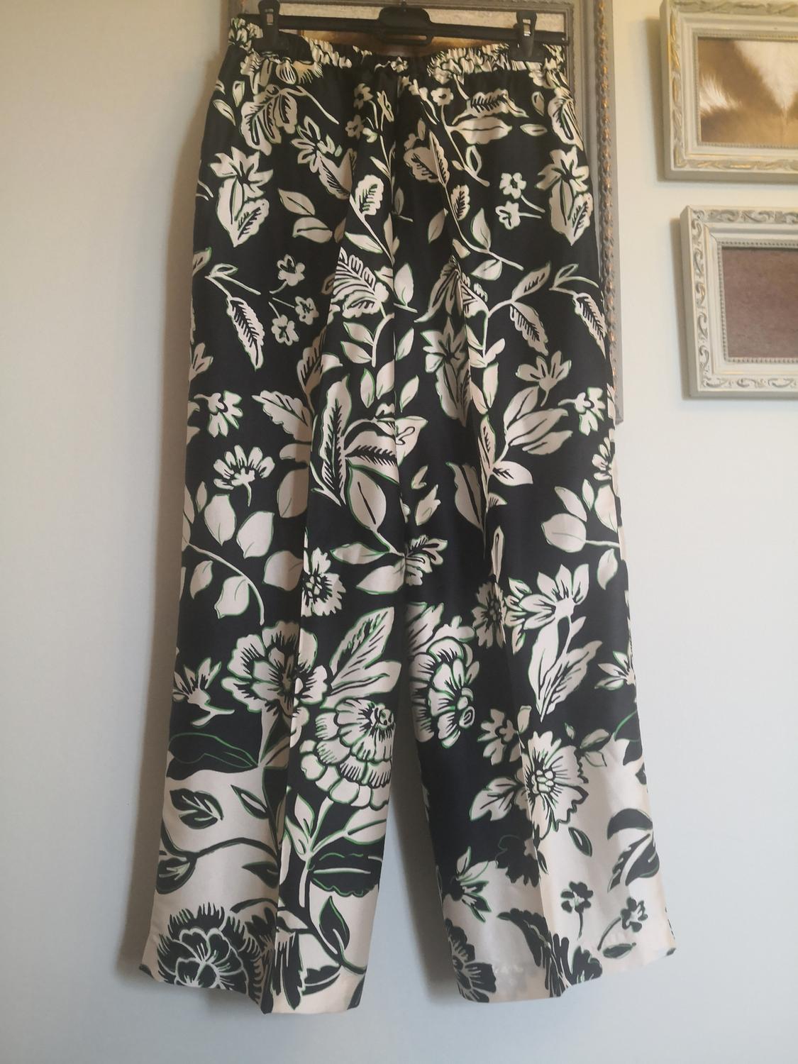 STRAIGHT FIT PRINTED TROUSERS - Image 2