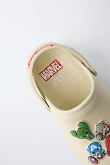 AVENGERS © MARVEL CLOGS - Ecru White by Zara - Image 7