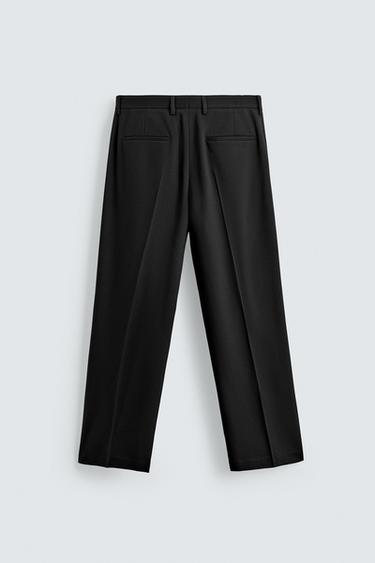 TROUSERS WITH SIDE STRIPE - Black by Zara - Image 6