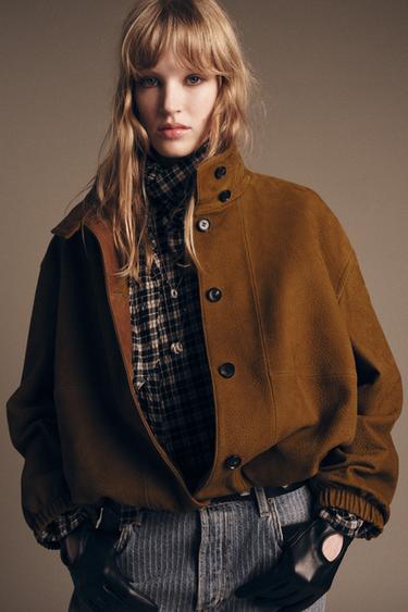 ZW COLLECTION LIMITED EDITION CHARM BOMBER JAKET - Moshrang Zara tomonidan