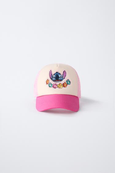 Zara LILO & STITCH © DISNEY TRUCKER HAT - Pink