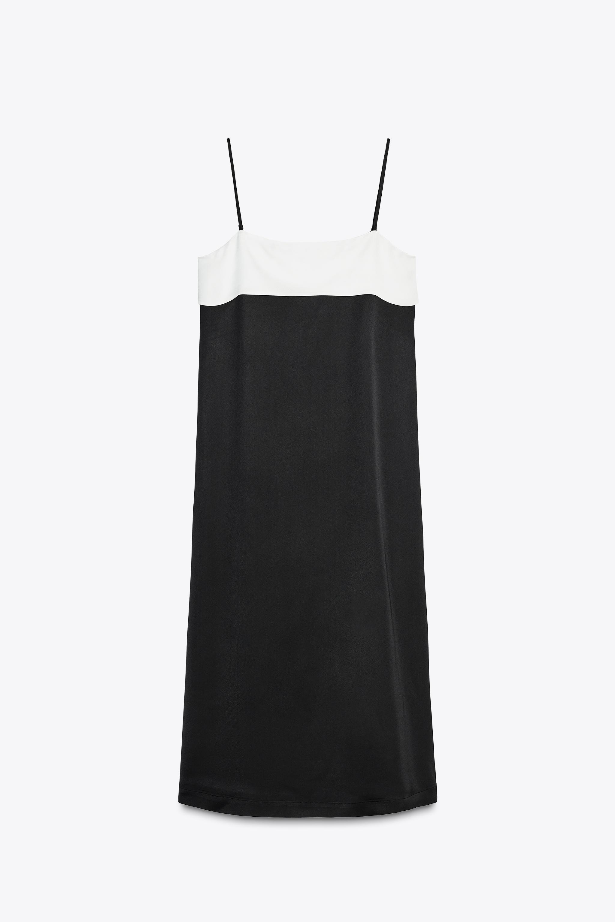 ZARA ZW COLLECTION ミニマル サテン ワンピース 1758/041 スペイン発送 ZARA ZWコレクション サテンミニマルドレス 限定
