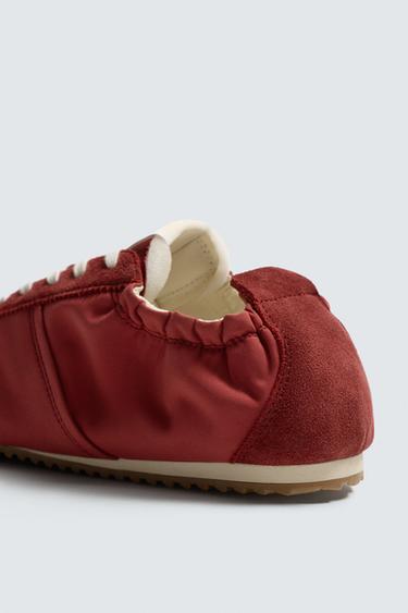 RETRO STYLE TRAINERS - Red by Zara - Image 4
