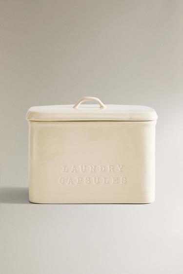 JAR FOR CAPSULES - Cream by Zara - Image 0