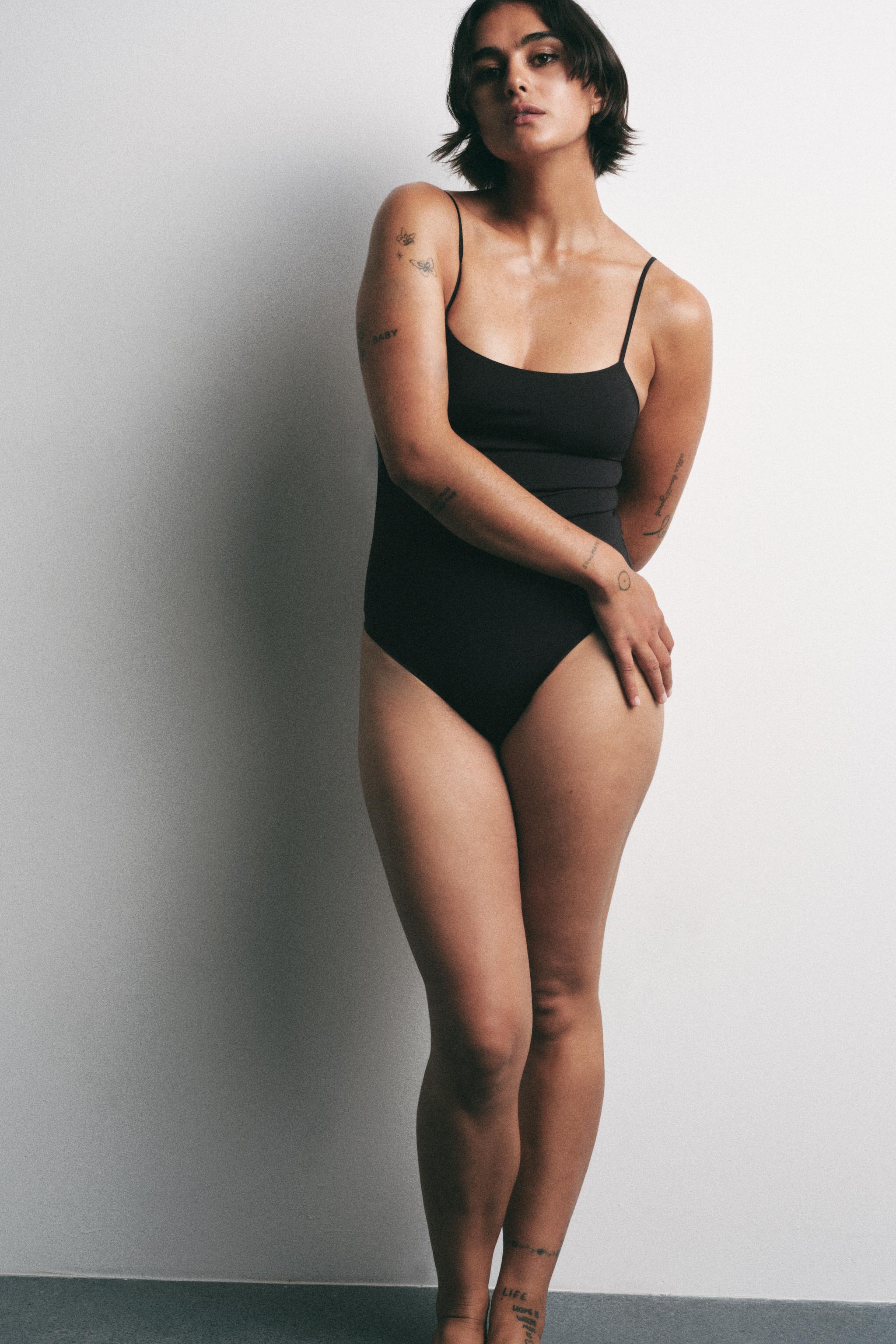POLYAMIDE STRAPPY BODYSUIT
