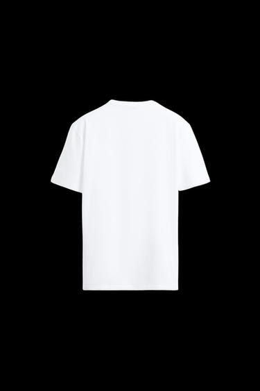 BASIC-SLIM-FIT-T-SHIRT - Weiß von Zara