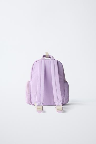 SAC À DOS COULEUR - Violet mauve de Zara - Image 4