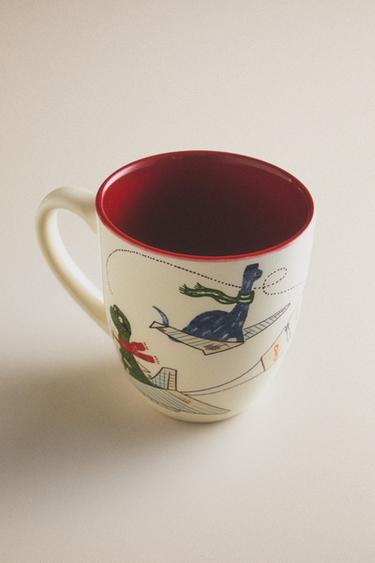 TAZA INFANTIL CERÁMICA DINOSAURIOS - Multicolore di Zara