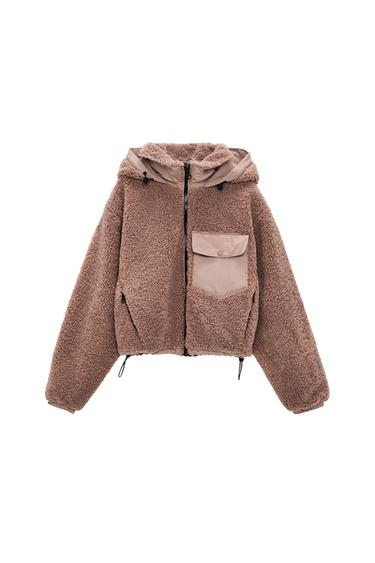 CHAQUETA BORREGUILLO COMBINADA