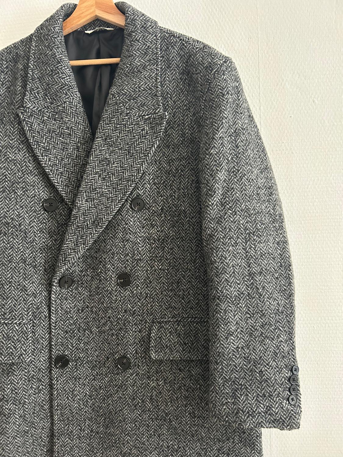 HERRINGBONE WOOL COAT - Image 3