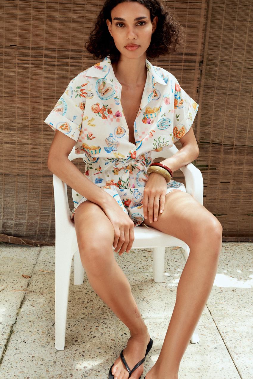 SHORT SLEEVE PRINTED SHIRT