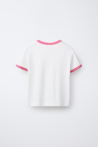 T-SHIRT À IMPRIMÉ FRAISES - Blanc de Zara - Image 1