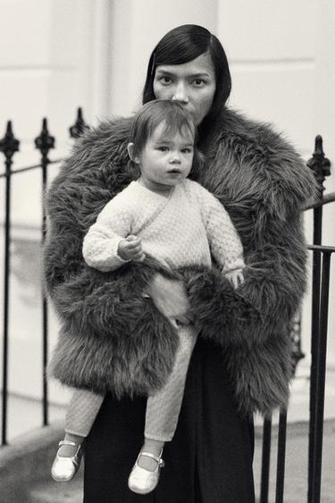 BODY LONG EN MAILLE AVEC LAINE - rose poudré de Zara