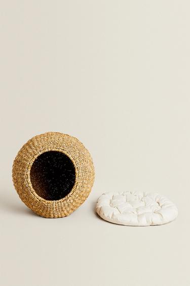 SEAGRASS PET BED - Light beige by Zara - Image 4