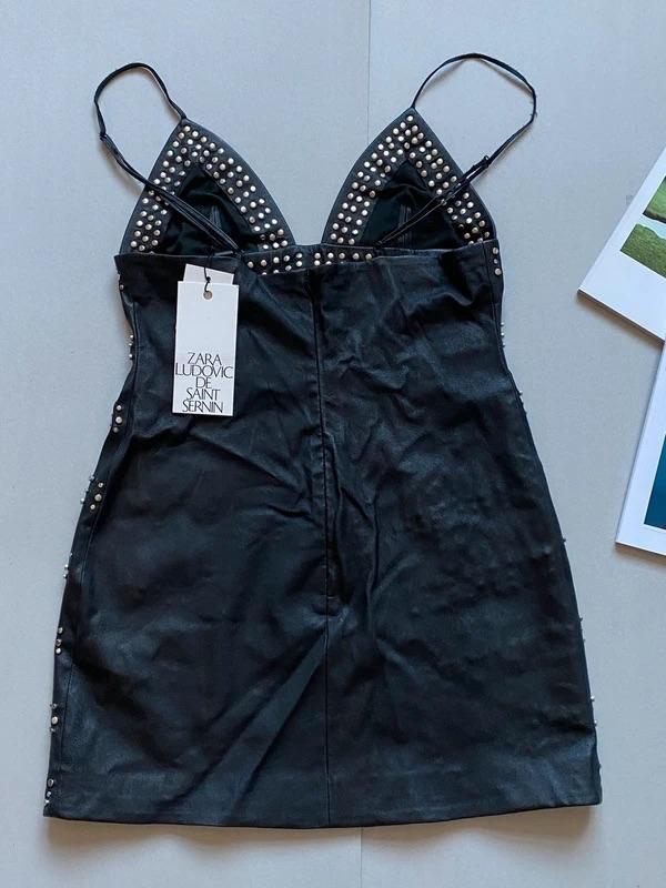 LEATHER STUDDED DRESS LUDOVIC DE SAINT SERNIN x ZARA - Image 4