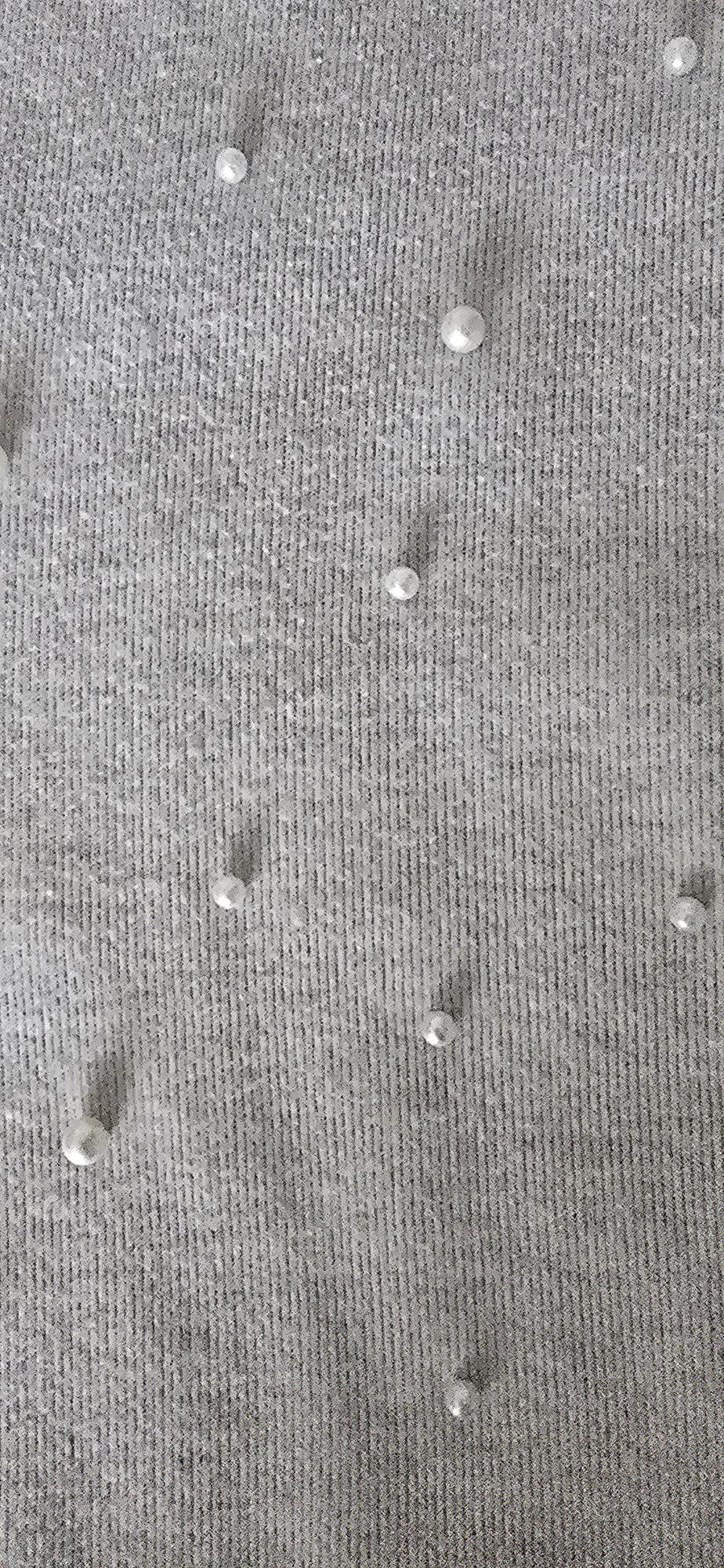 SOFT T-SHIRT WITH FAUX PEARLS - Image 3