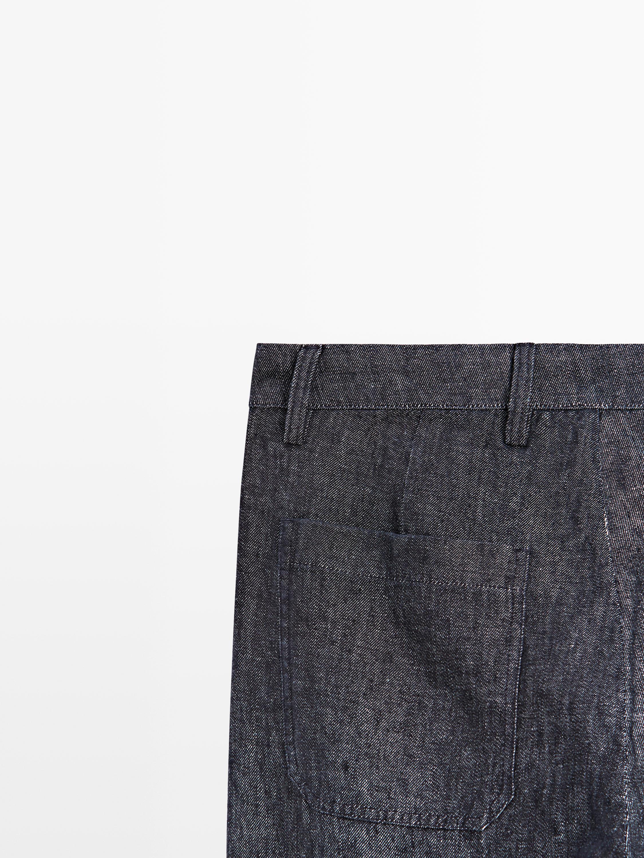 Lightweight relaxed fit jeans