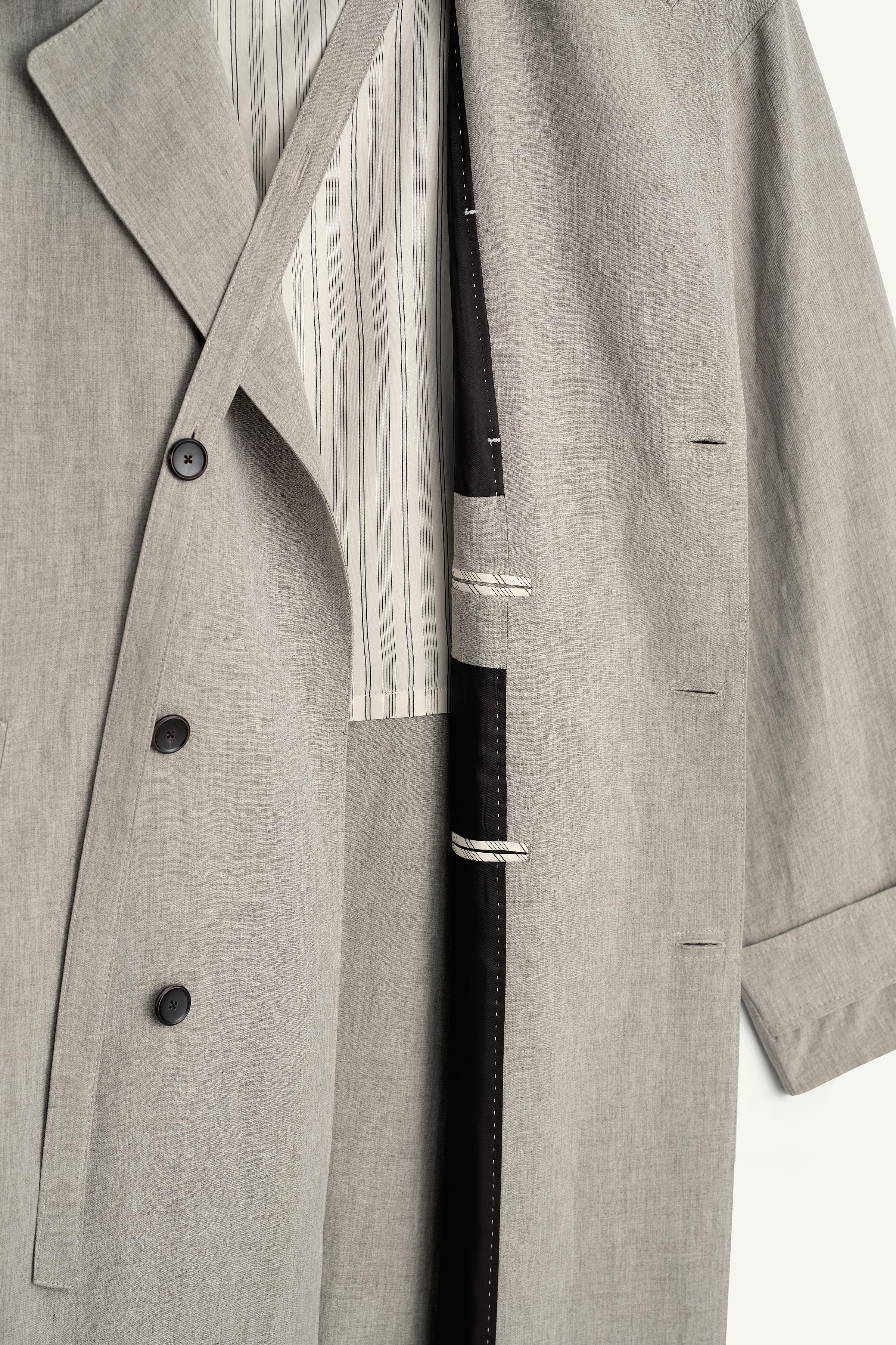 PARKA RELAXED FIT VISCOSE - LIN