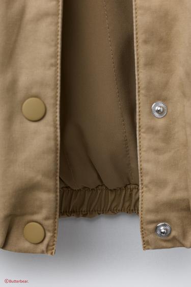BUTTERBEAR © BOMBER JACKET - Beige by Zara - Image 7