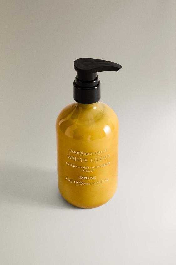 (500 ML) CRÈME POUR LES MAINS ET LE CORPS WHITE LOTUS - Rouge soutenu de Zara - Image 1