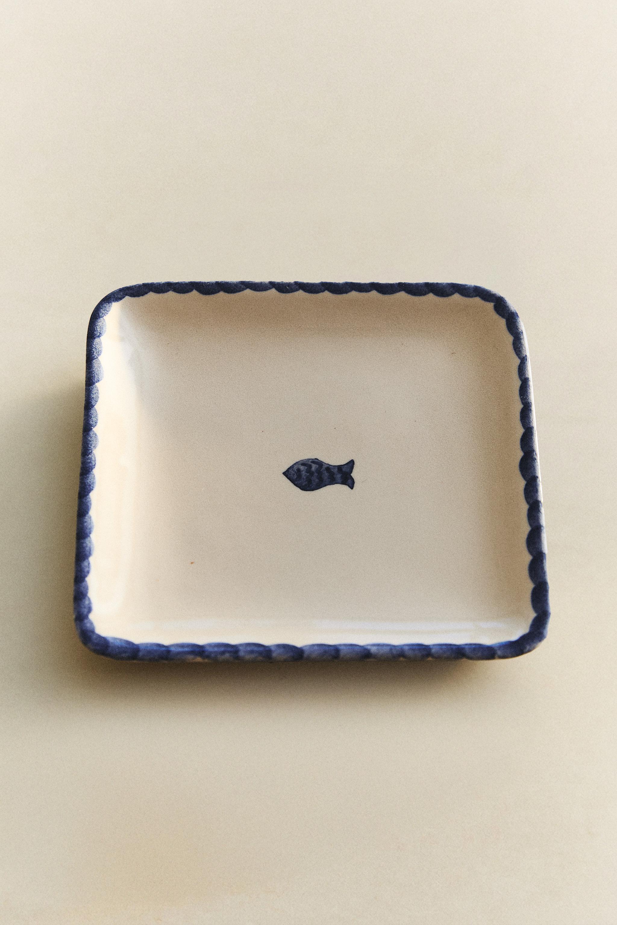 PORTE-SAVON CÉRAMIQUE POISSON