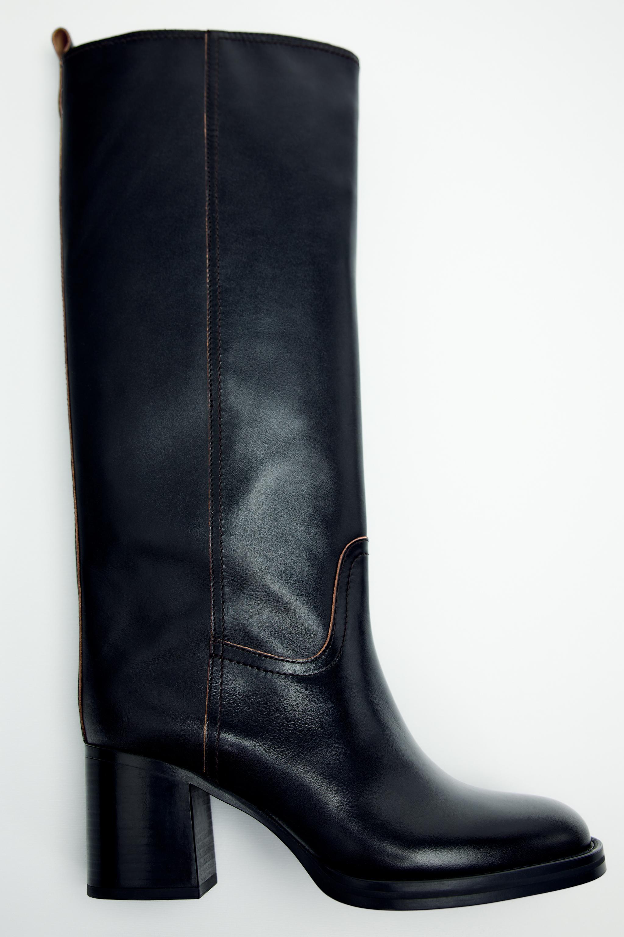 Botas best sale pretas zara