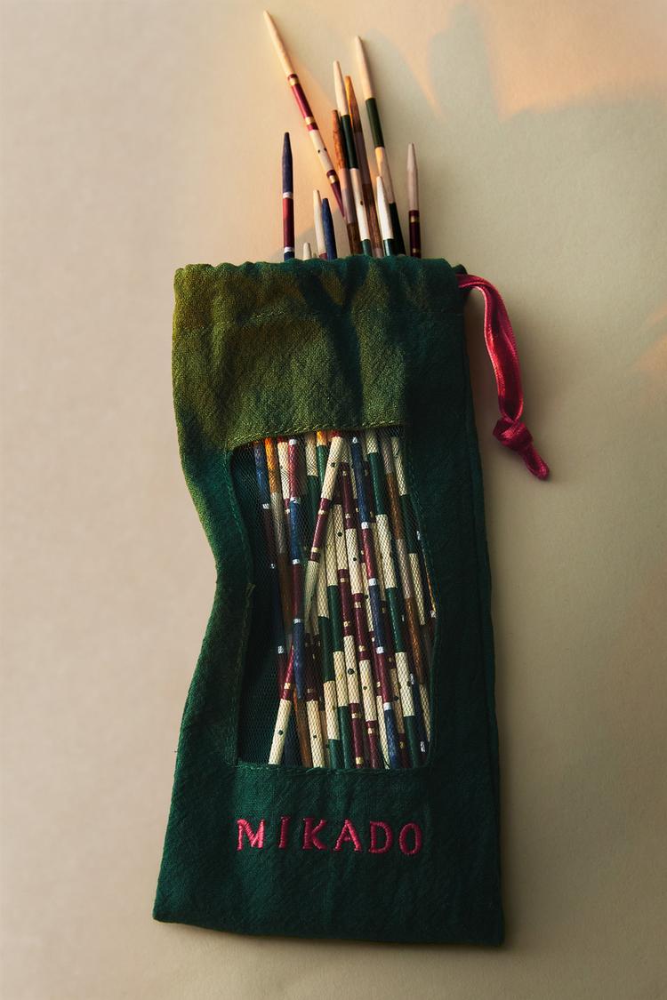 KIDS' WOODEN MIKADO CHRISTMAS GAME — Multicoloured
