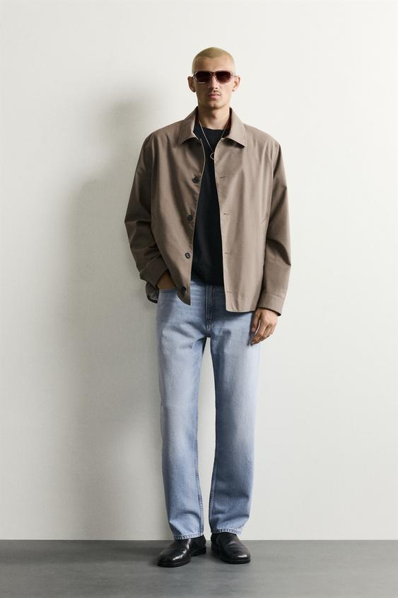 JEANS SLIM FIT BÁSICO - Azul claro de Zara - Imagen 0