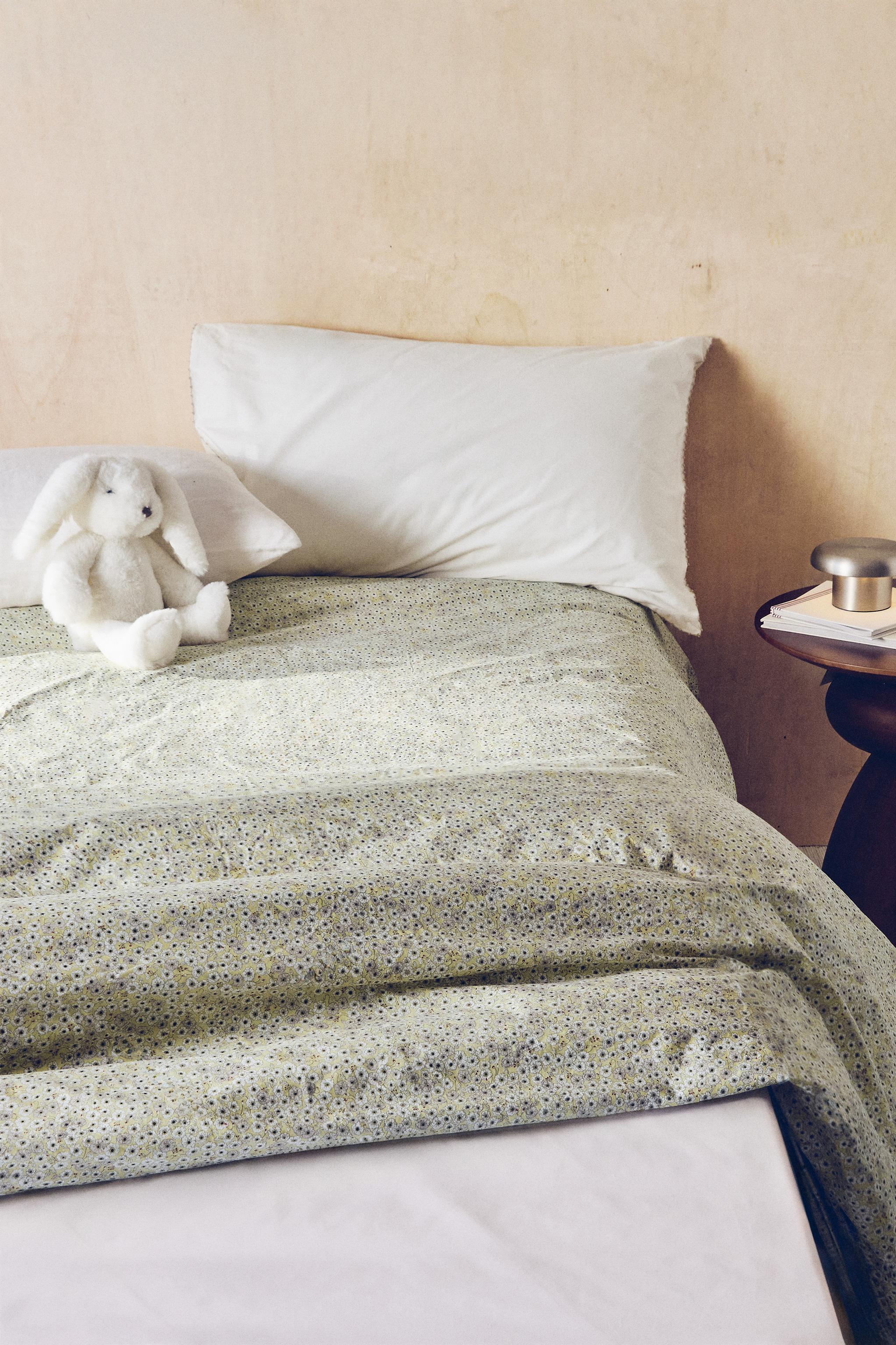 KIDS' FLORAL DUVET COVER