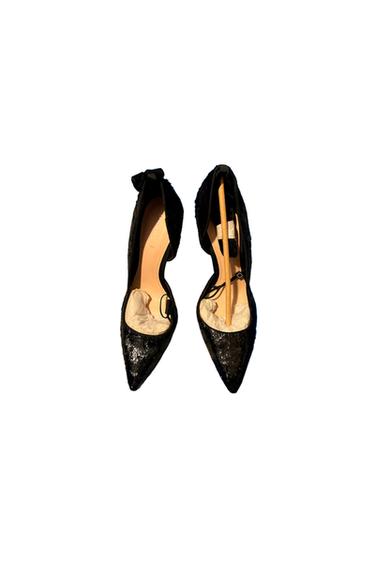 ANKLE TIED HIGH HEEL SHOES