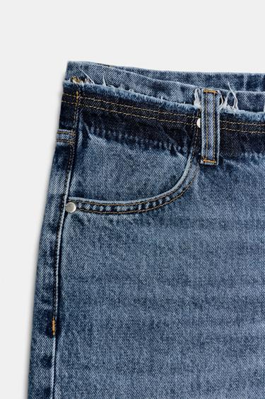 JEAN ZW COLLECTION DROIT TAILLE BASSE - Bleu de Zara - Image 6