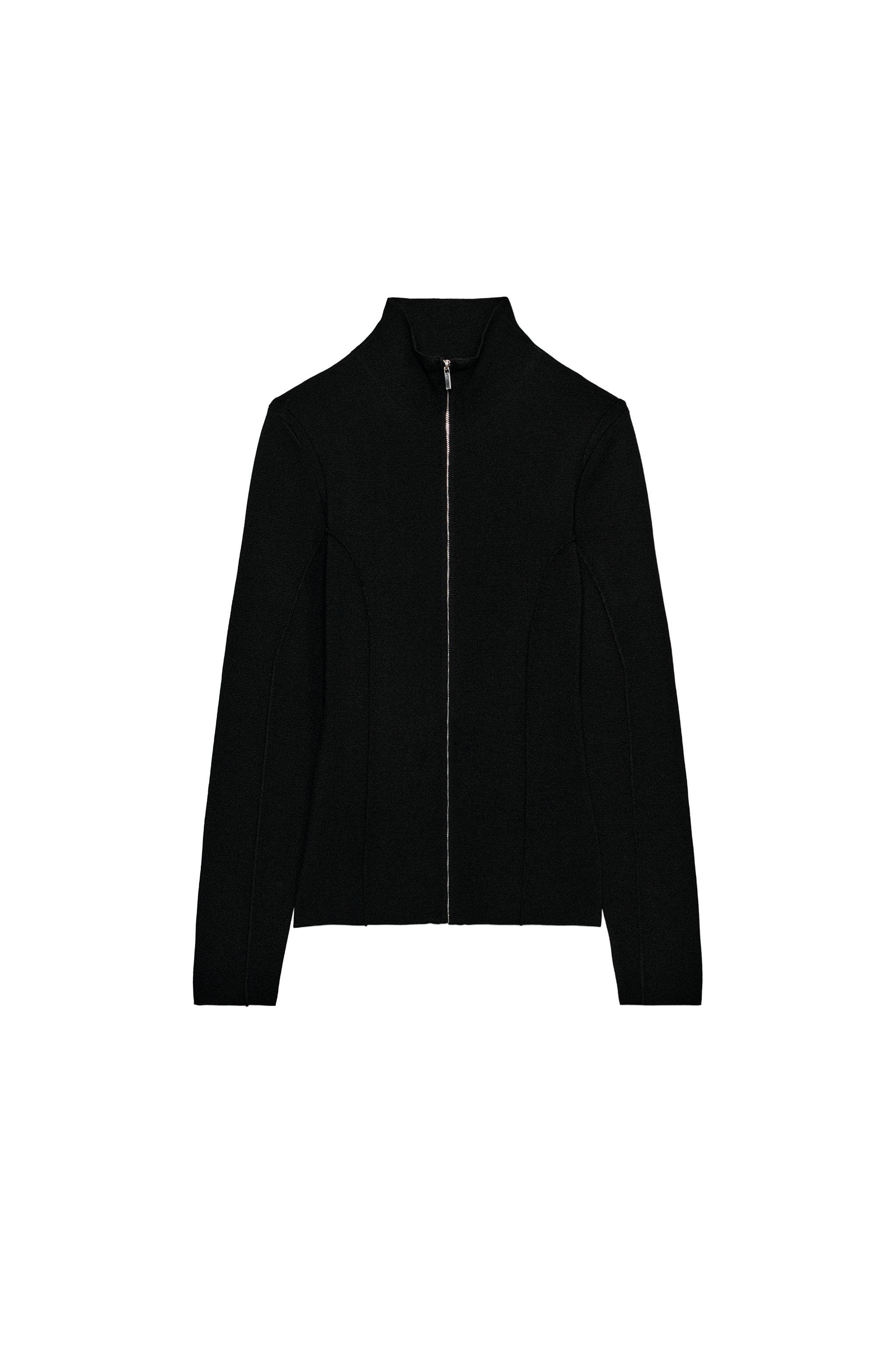 CHAQUETA PUNTO CREMALLERA