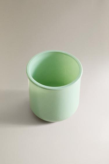 PORTE-BROSSES À DENTS VERRE JADE - Vert d'eau de Zara - Image 1