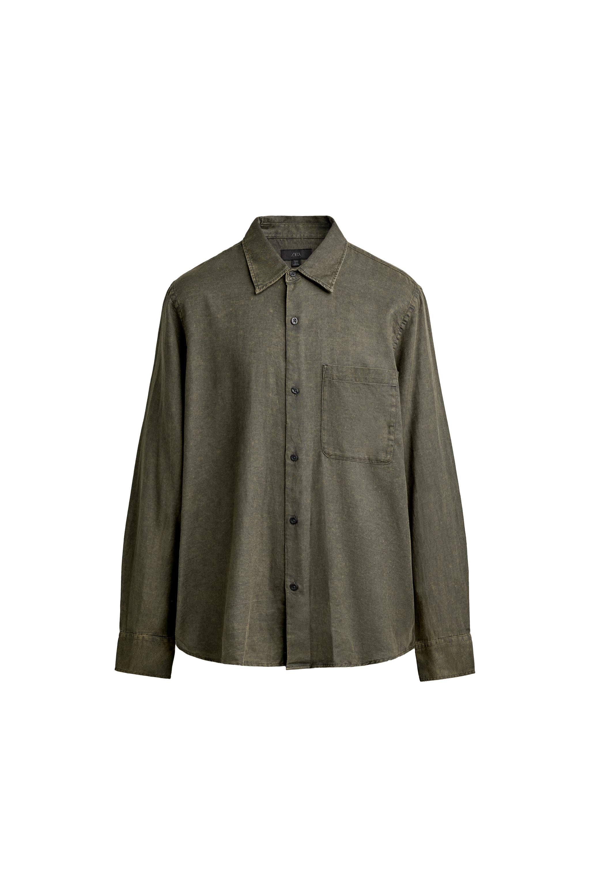 CAMISA RELAXED FIT ACID WASH