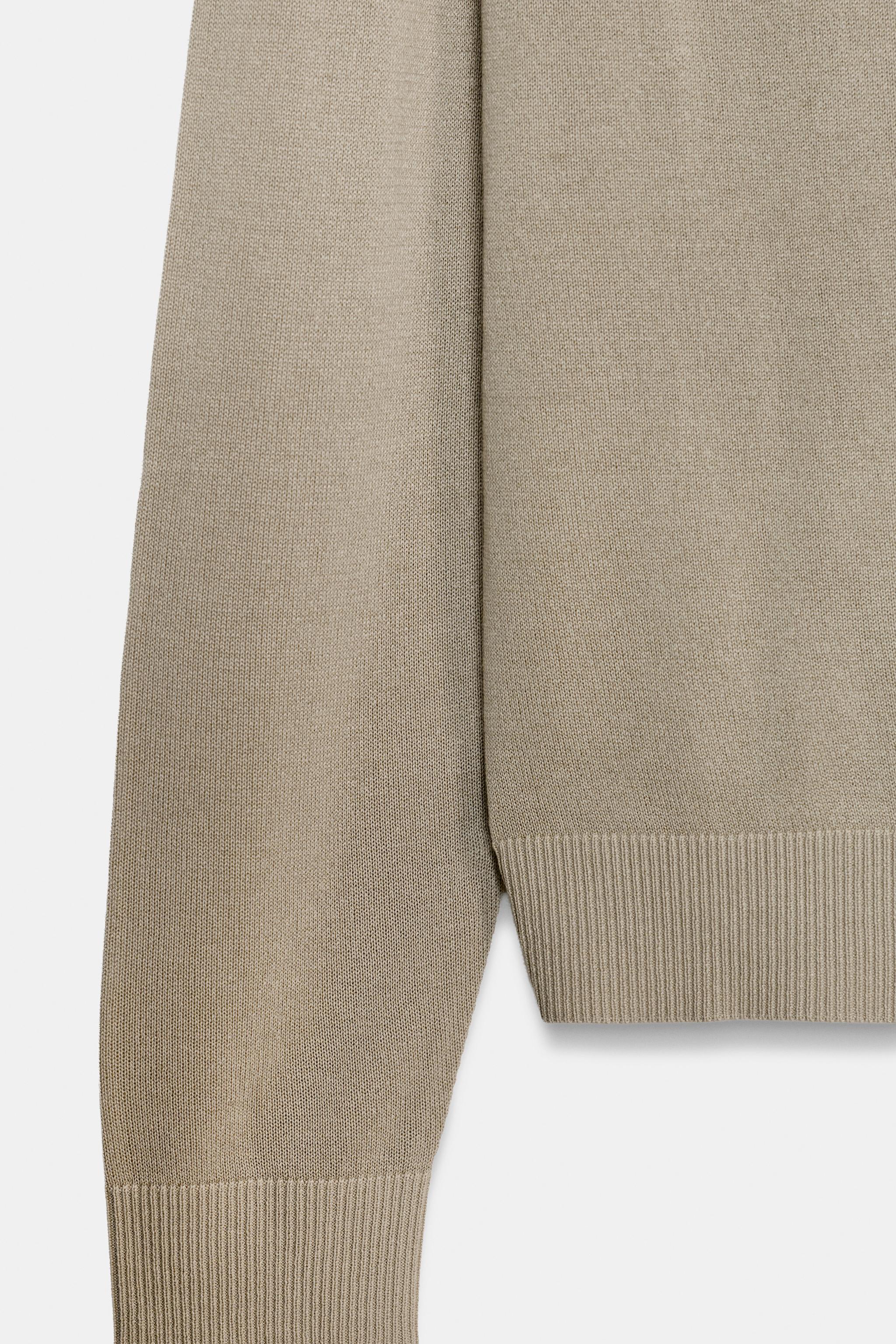 ファインニットセーター - ストーン | ZARA Japan / 日本