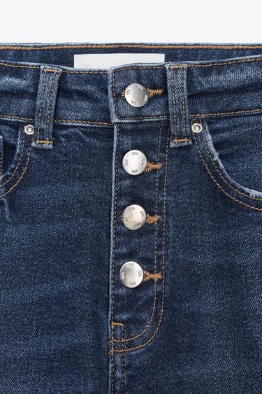 Z.06 HIGH-WAIST FLARE JEANS - Blue by Zara - Image 8