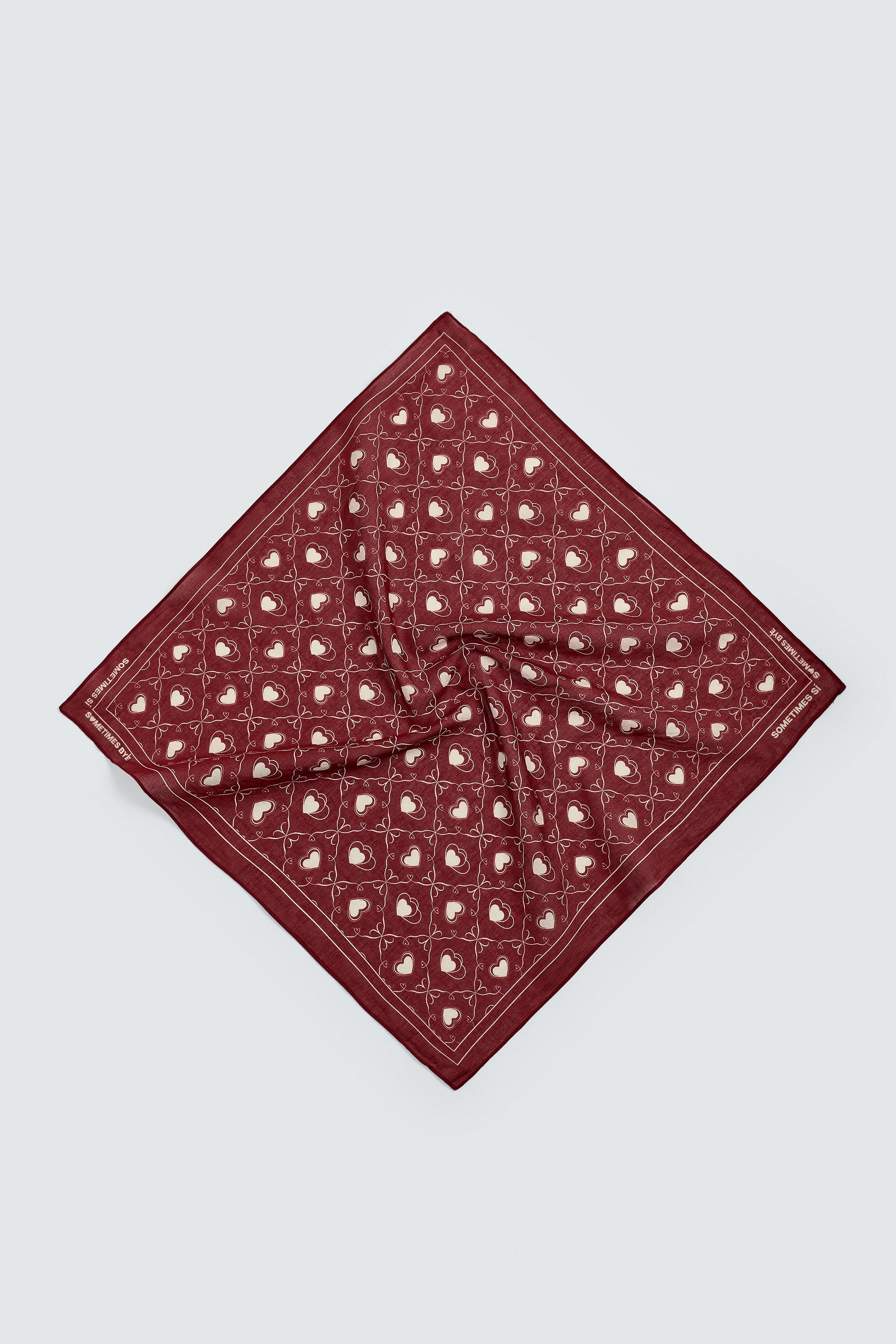 BANDANA IMPRIMÉ CŒURS